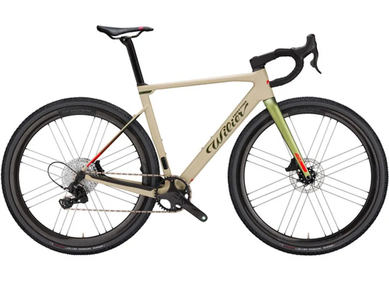 Wilier Rave SLR - Rival AXS XPLR - Miche GRAFF Wheelset - Sand/Green